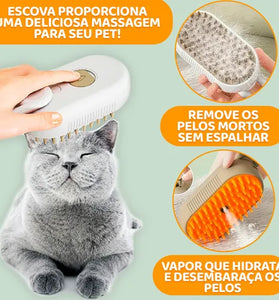 Escova a Vapor para Higienização